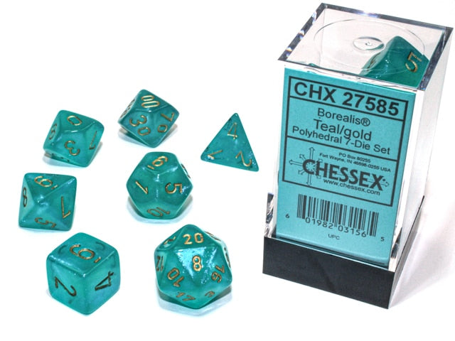 CHX 27585 BOREALIS 7-DIE SET TEAL/GOLD LUMINARY image 0